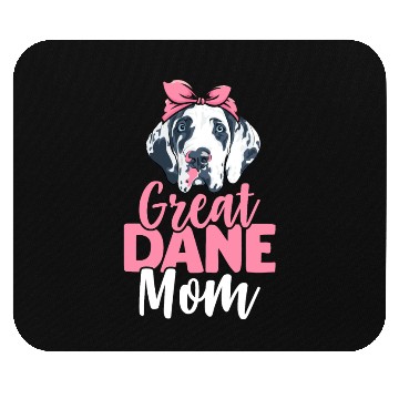 Discover Great Dane Mom Dog Lover Dog Mom Mouse Pads