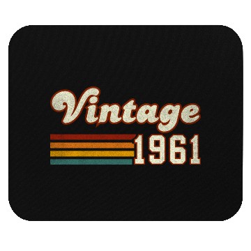 Discover 64th Birthday Gift - Vintage 1961 Mouse Pads