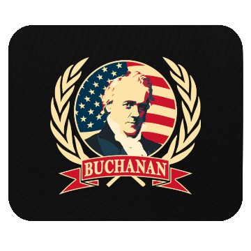 Discover President James Buchanan Mouse Pads