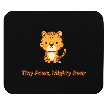 Discover Tiny Paws Mighty Roar Jaguar Mouse Pads