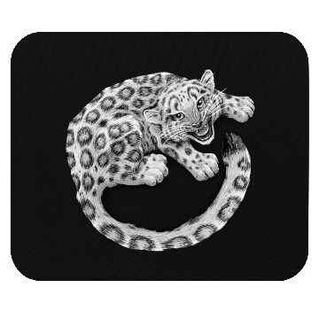 Discover Snow Leopard Cub Mouse Pads