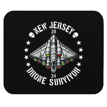 Discover New Jersey Drone Survivor | NJ Drones Aliens UAPs Mouse Pads