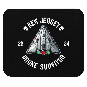 Discover New Jersey Drone Survivor | NJ Drones Aliens UAPs Mouse Pads