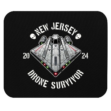 Discover New Jersey Drone Survivor | NJ Drones Aliens UAPs Mouse Pads