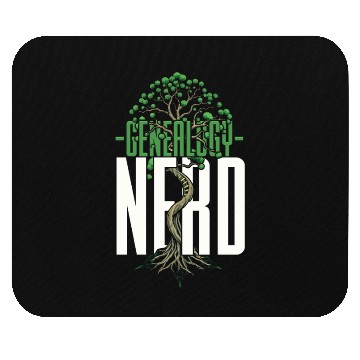 Discover Genealogy Nerd Genealogist Ancestry Mouse Pads