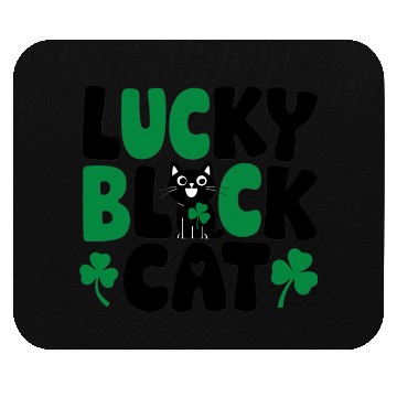 Discover Black Cat Lover Designs Mouse Pads