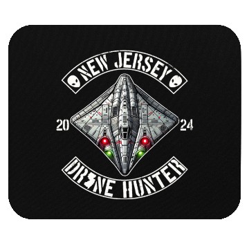 Discover New Jersey Drone Hunter | NJ Drones Aliens UAPs Mouse Pads