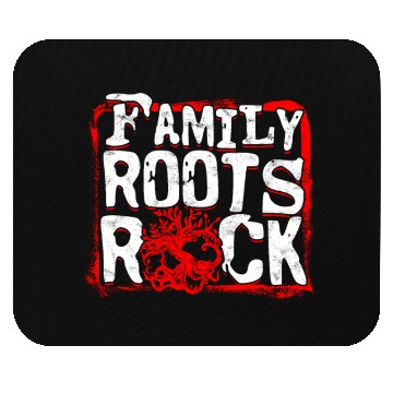 Discover Genealogy Genealogist Family Roots Rocks Mouse Pads