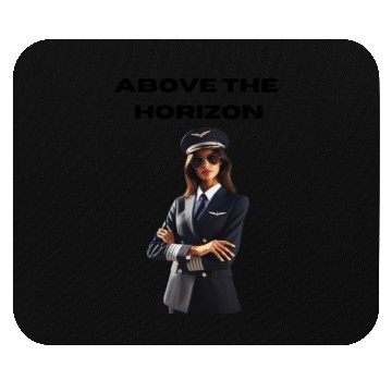 Discover Above The Horizon - Mouse Pads for Pilots
