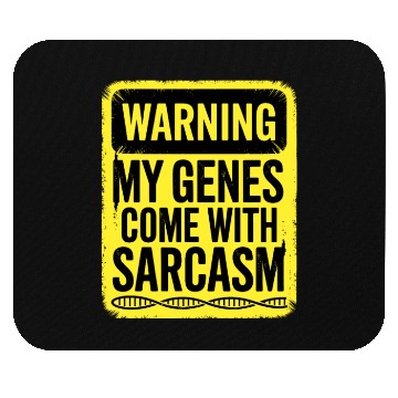 Discover Sarcastic Genealogy DNA Test Genetics Biologist Mouse Pads
