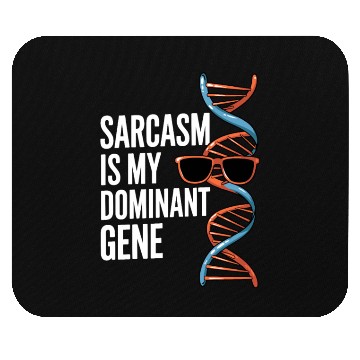 Discover Sarcastic Genealogy DNA Test Genetics Biologist Mouse Pads