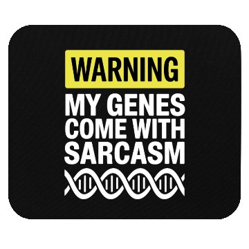 Discover Sarcastic Genealogy DNA Test Genetics Biologist Mouse Pads