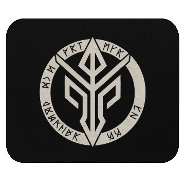 Discover Asatru Valhalla Scandinavian Pride Norsemen Viking Mouse Pads