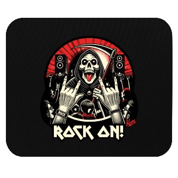 Discover Reaper Rock Concert: Rock On Mouse Pads