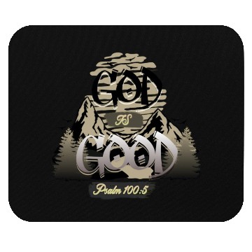 Discover God is good faith Mouse Pads