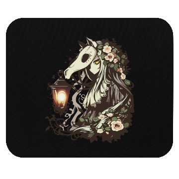 Discover Kimo-Kawaii (Creepy-Cute) Mari Lwyd #1 Mouse Pads