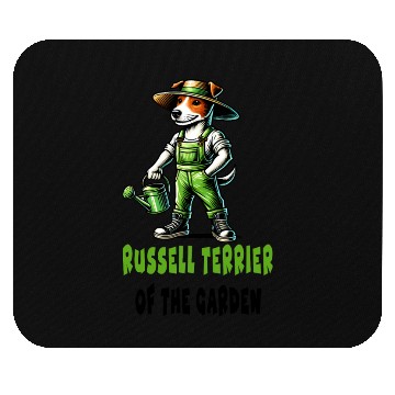 Discover Jack Russell Terrier Gardener Mouse Pads