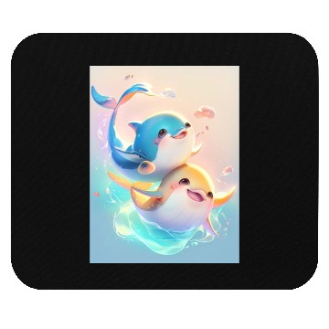 Discover Happy birthday bevels tuna Mouse Pads