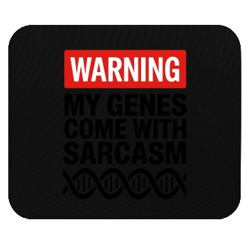 Discover Sarcastic Genealogy DNA Test Genetics Biologist Mouse Pads