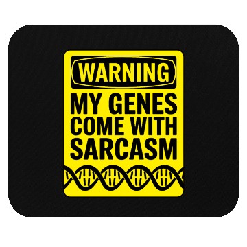 Discover Sarcastic Genealogy DNA Test Genetics Biologist Mouse Pads