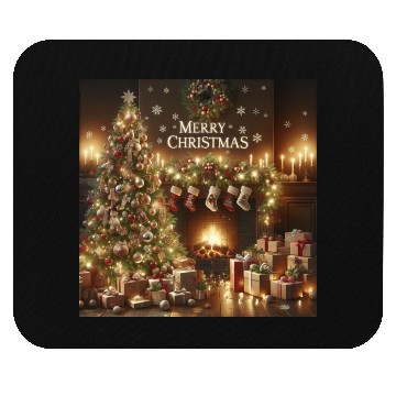 Discover Happy Marry Christmas Design Mouse Pads