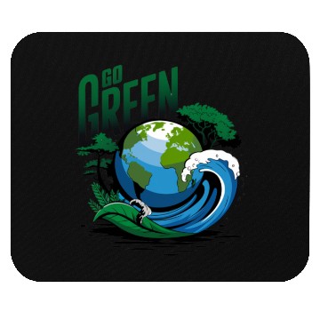 Discover save the earth Awareness about climate change shir Mouse Pads
