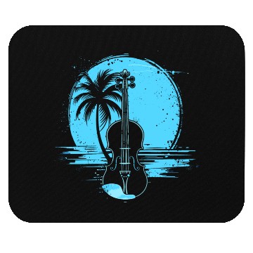 Discover Violin Graphic Mouse Pads