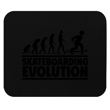 Discover Skateboarding Evolution Mouse Pads