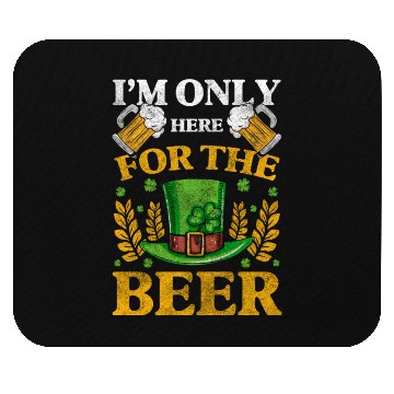Discover Pub Shamrock Pot World Tour Mouse Pads