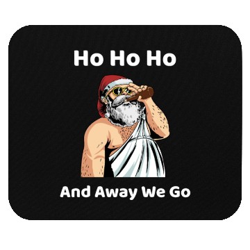 Discover Ho Ho Ho And Away We Go Mouse Pads
