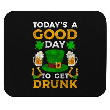 Discover Pub Shamrock Gold World Tour Mouse Pads