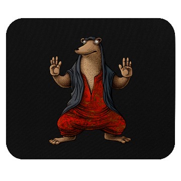 Discover Mole Yoga Mouse Pads