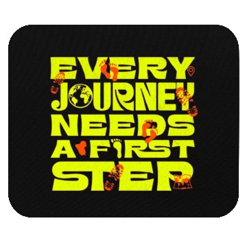 Discover Journey Step – Adventure Awaits Mouse Pads