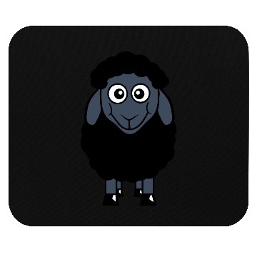 Discover Black Sheep Small Cute Funny Lamb Cool Comic Sweet Mouse Pads