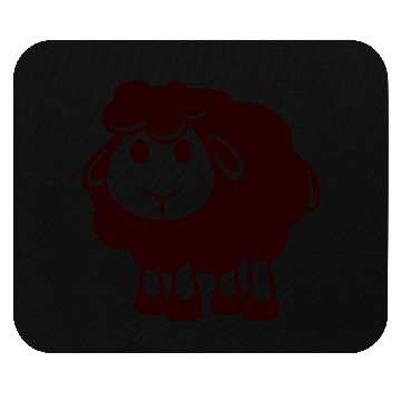 Discover Black Sheep Small Cute Cute Lamb Cool Comic Sweet Mouse Pads
