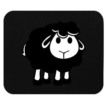 Discover Black Sheep Small Cute Cute Lamb Cool Comic Sweet Mouse Pads