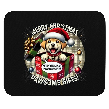 Discover Puppy Christmas Surprise Mouse Pads