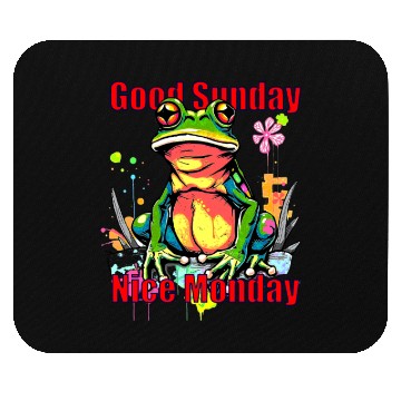 Discover Lazy Frog Artwork Mouse Pads