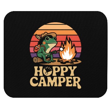Discover Hoppy Camper Frog Mouse Pads