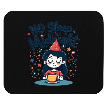 Discover No Sleep Till Midnight Mouse Pads