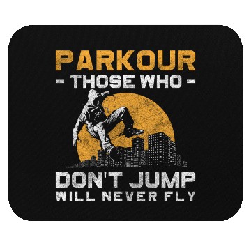 Discover Freerunning Extreme Sport Underground Stunt Mouse Pads