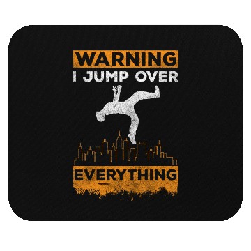 Discover Freerunning Jumping Courageous Fast Mouse Pads