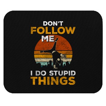 Discover Freerunning Sporty City Man Mouse Pads