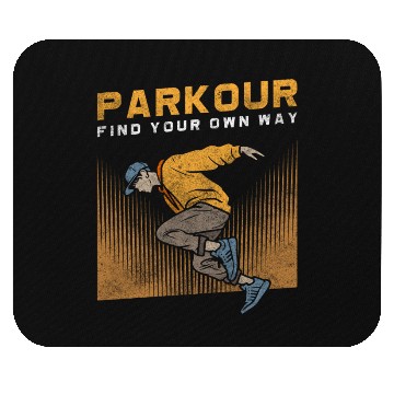 Discover Parkour Extreme Underground Stunt Mouse Pads