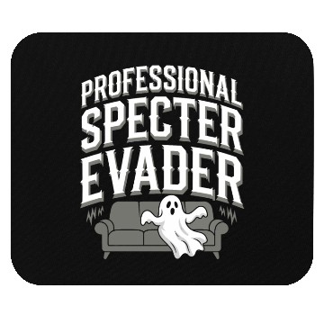 Discover Paranormal Comedy Funny Ghost Humor Lighthearted Mouse Pads
