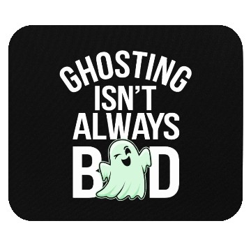 Discover Paranormal Comedy Funny Ghost Humor Lighthearted Mouse Pads