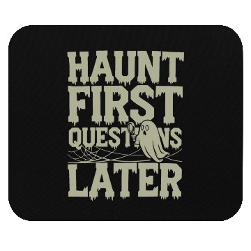 Discover Paranormal Comedy Funny Ghost Humor Lighthearted Mouse Pads