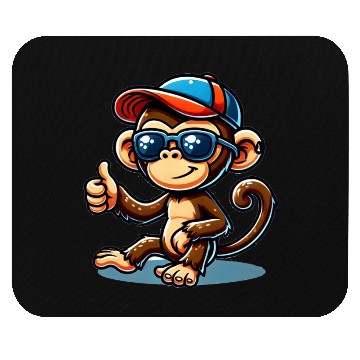Discover monkey 2 dtf Mouse Pads