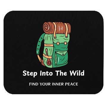 Discover Step Into The Wild Hiking Mouse Pads