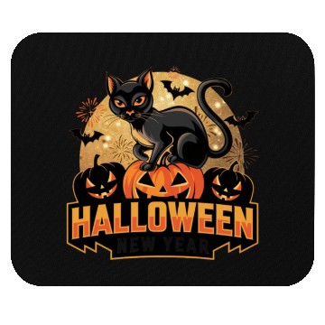 Discover design hallowen for new year Mouse Pads